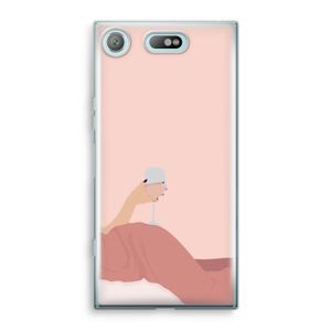 Wine: Sony Xperia XZ1 Compact Transparant Hoesje