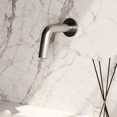 Inbouw Fonteinkraan Brauer Brushed Carving Edition Inkortbaar RVS Geborsteld PVD Brauer