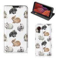 Smartphone hoesje voor Samsung Galaxy Xcover 5 Konijntjes