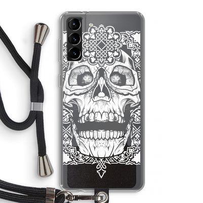 Seek & Destroy: Samsung Galaxy S21 Plus Transparant Hoesje met koord