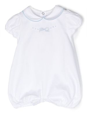 Siola body en coton à broderies - Blanc
