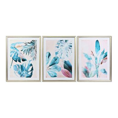 Schilderij DKD Home Decor Kristal Hout MDF 60 x 4 x 80 cm