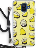 When Life Gives You Lemons...: Samsung Galaxy A6 (2018) Transparant Hoesje met koord