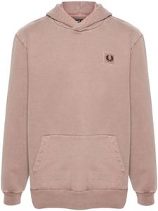 Fred Perry hoodie à logo appliqué - Rose