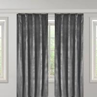 Velvet Gordijnen Verduisterend - Haken of Ringen maat: 250 x 300 cm - materiaal: Polyether - Dekbed-Discounter.nl