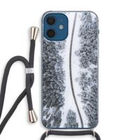 Snøfall: iPhone 12 Transparant Hoesje met koord