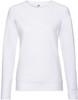 Fruit Of The Loom F315 Ladies´ Lightweight Raglan Sweat - White - XS