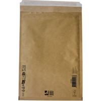 Q-CONNECT luchtkussenenveloppen, bruin, 7-G, 250 x 350 mm, doos van 100 stuks