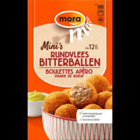 Mora Mini&apos;s Rundvlees Bitterballen 12 x 20 g bij Jumbo