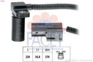 Toerentalsensor, automatische aandrijving 90233