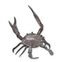 BRONZEN BEELD VAN EEN KRAB