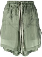 Rick Owens short Pentaboxers à fentes latérales - Vert Rick Owens short Pentaboxers à fentes latérales - Vert