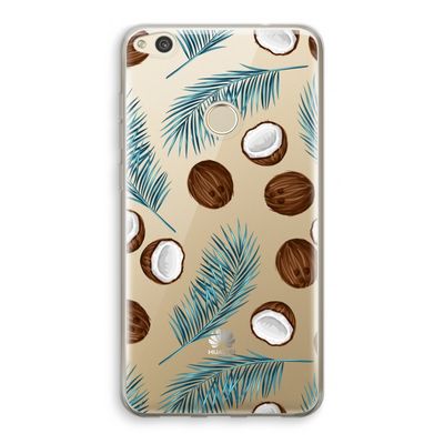 Kokosnoot roze: Huawei Ascend P8 Lite (2017) Transparant Hoesje