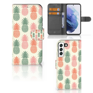 Samsung Galaxy S22 Book Cover Ananas