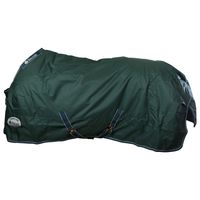 Deken Bucas Green Line 100gr, 215 cm in groen - thumbnail