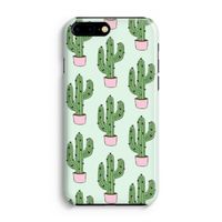 Cactus Lover: iPhone 8 Plus Volledig Geprint Hoesje