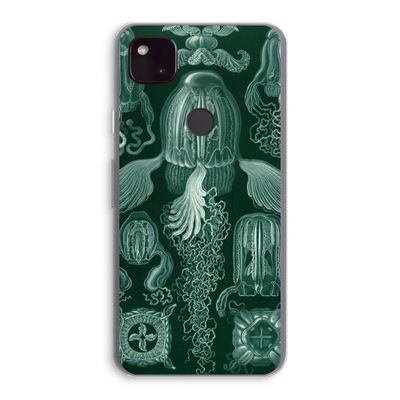 Haeckel Cubomedusae: Google Pixel 4a 5G Transparant Hoesje