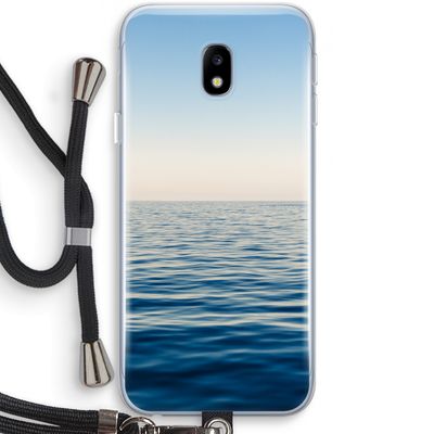 Water horizon: Samsung Galaxy J3 (2017) Transparant Hoesje met koord