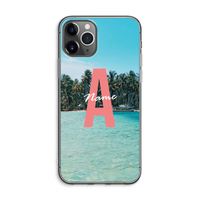Pacific Dream: iPhone 11 Pro Max Transparant Hoesje