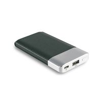 RealPower PB-4000 Fashion powerbank Zwart, Zilver Lithium-Polymeer (LiPo) 4000 mAh