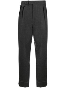 Ralph Lauren Purple Label pantalon de costume à coupe droite - Gris