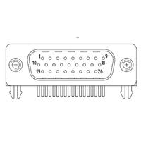 Molex 1731130210 D-sub stekker 1 stuk(s) Bulk - thumbnail