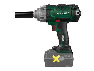 PARKSIDE Accu-slagmoersleutel 20 V zonder accu en lader