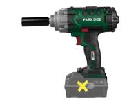PARKSIDE Accu-slagmoersleutel 20 V zonder accu en lader