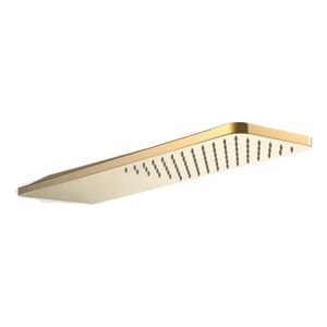 Hoofddouche Tres Selection | 55x16 cm | Rechthoek | 24k Goud glans
