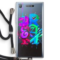 Dream: Sony Xperia XZ1 Transparant Hoesje met koord