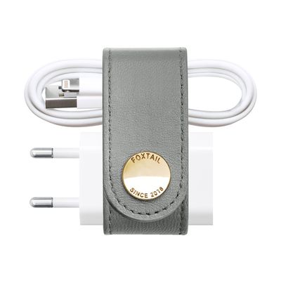 Foxtail - Leren iPhone Organizer - Grey