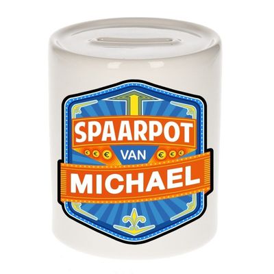 Vrolijke Michael spaarpotten voor kinderen