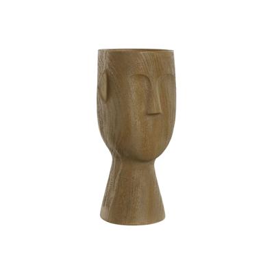 Vaas Home ESPRIT Bruin Hars Gezicht 15 x 15 x 31 cm