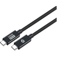 Conceptronic ETTA04B20 USB-kabel 2 m USB4 Gen 3x2 USB C Zwart Conceptronic ETTA04B20 USB-kabel 2 m USB4 Gen 3x2 USB C Zwart