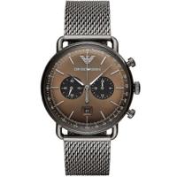 Horlogeband Armani AR11141 Mesh/Milanees Staal 22mm