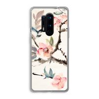 Japanse bloemen: OnePlus 8 Pro Transparant Hoesje