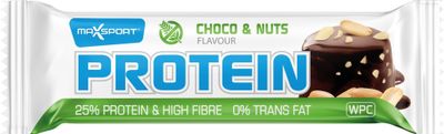 MaxSport Choco & Nuts Protein Reep
