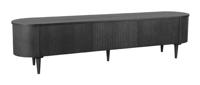 LABEL51 Tv-meubel 'Oliva' Zwart Eiken, 220cm