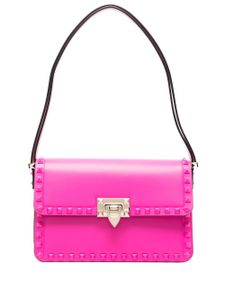 Valentino Garavani sac porté épaule Rockstud23 en cuir - Rose