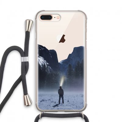 Wanderlust: iPhone 7 PLUS Transparant Hoesje met koord