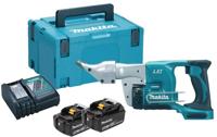 Makita djs130rtj plaatschaar | 18v | 2 x 5.0 ah accu + snellader | in mbox