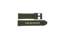 Horlogeband Diesel DZ4391 Silicoon Olijfgroen 24mm