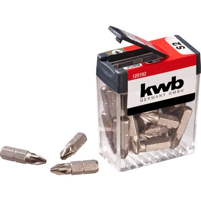 S2 Bits, 25mm, 25-delig, PZ2 Bit