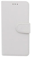 Nokia 3.1 2018 Boekhoesje Wit met Pasjeshouder