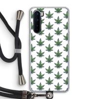 Weed: OnePlus Nord Transparant Hoesje met koord