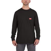 Milwaukee WT LS BL XL T-shirt Work long sleeve black XL - 4932493036
