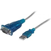 StarTech.com 1-poorts USB-naar-RS232 DB9 seriële adapterkabel M/M