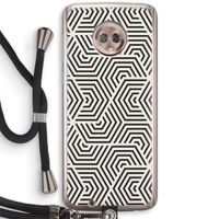 Magic pattern: Motorola Moto G6 Transparant Hoesje met koord