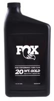 Fox racing shox am oil bath 32oz/ 20wt gold