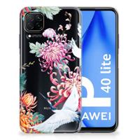 Huawei P40 Lite | TPU Hoesje | Bird Flowers